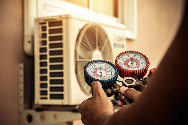 Professional Hvac Maintenance technician working in Bellwood, PA